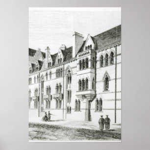 The Meadow Buildings, Christ Church, Oxford Poster