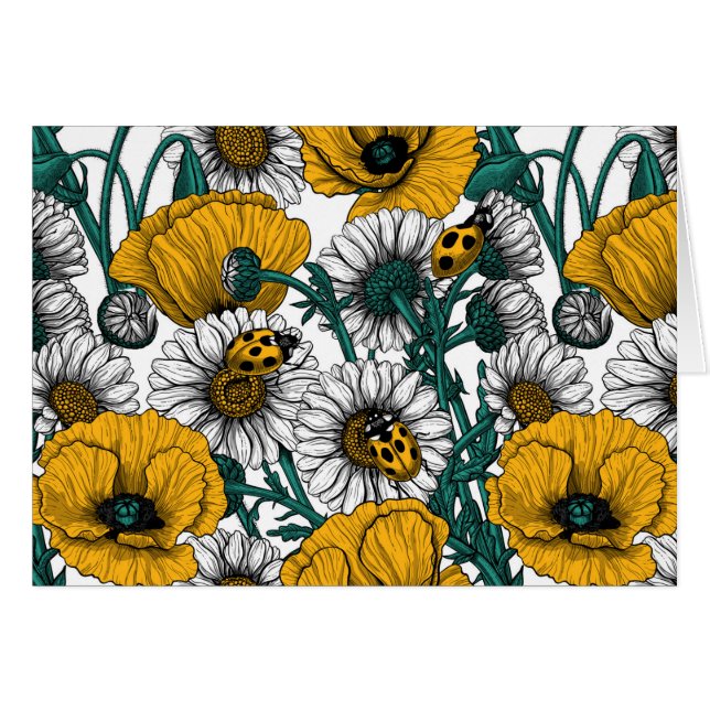 The meadow in yellow (Front Horizontal)