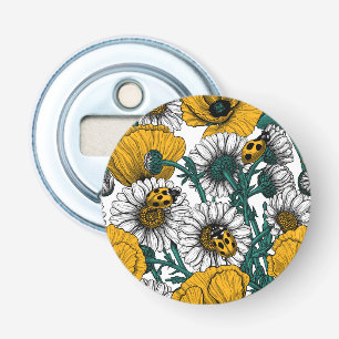The meadow in yellow bottle opener