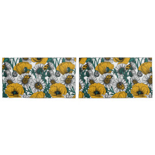 The meadow in yellow pillowcase