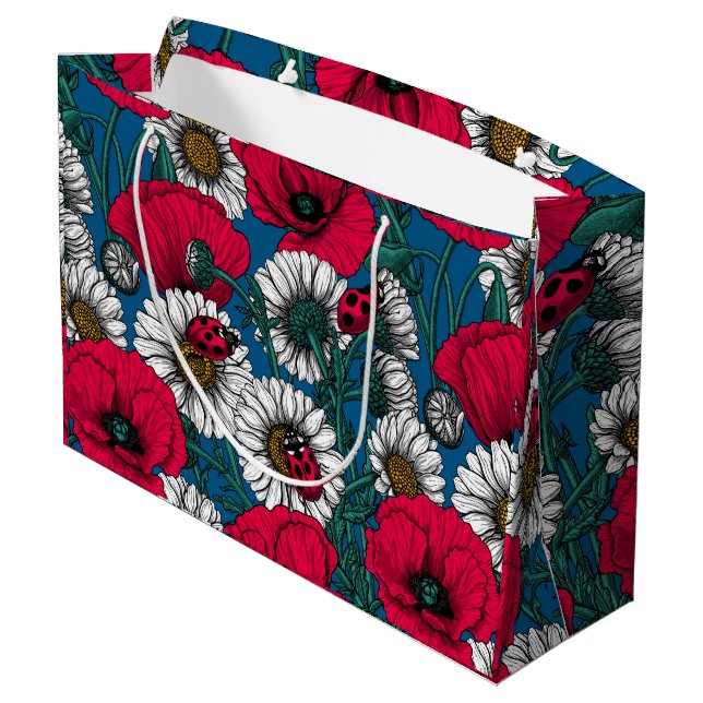 The meadow large gift bag (Back Angled)