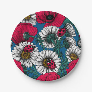 The meadow paper plate