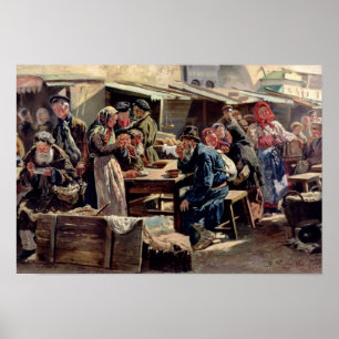 The Meal, 1875 Poster