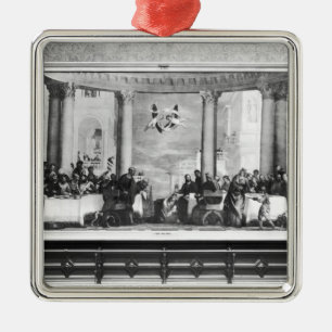 The Meal at the House of Simon the Pharisee 2 Metal Tree Decoration