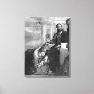 The Meal at the House of Simon the Pharisee Canvas Print