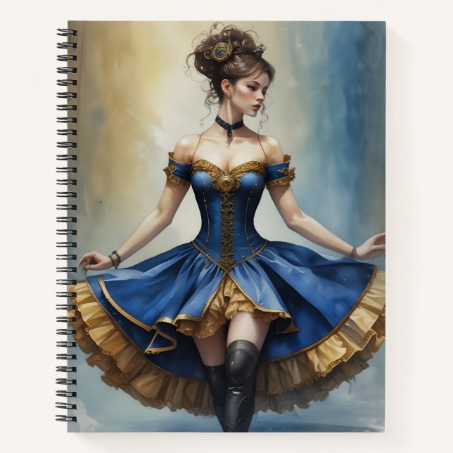 The Mechanical Ballerina Notebook (Front)