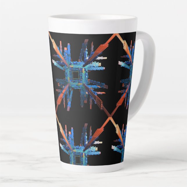 The Mechanics of It All Latte Mug (Right Angle)