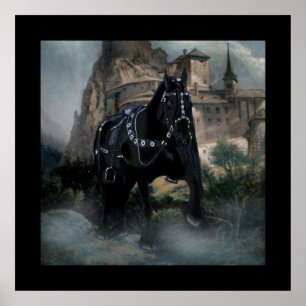 The Mediaeval Horse - Poster