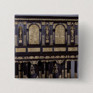 The Medici Cabinet, French, c.1630 15 Cm Square Badge