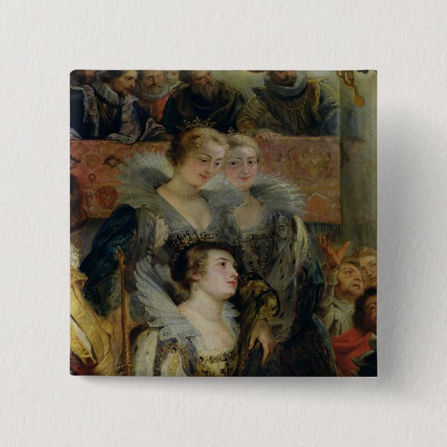 The Medici Cycle 2 15 Cm Square Badge (Front)