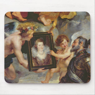 The Medici Cycle: Henri IV Receiving Portrait Mouse Mat