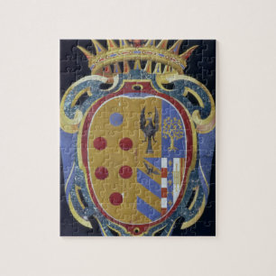The Medici-Lorena Coat of Arms, c.1638 (pietra dur Jigsaw Puzzle