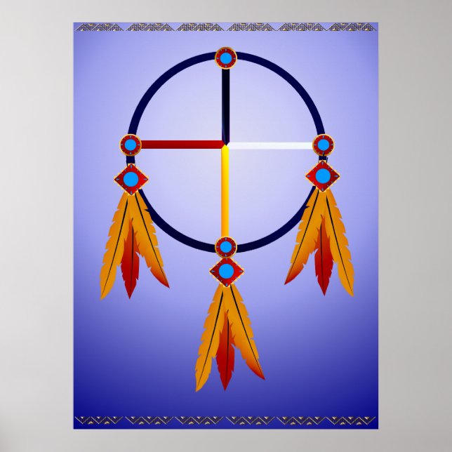The Medicine Wheel Poster (Front)