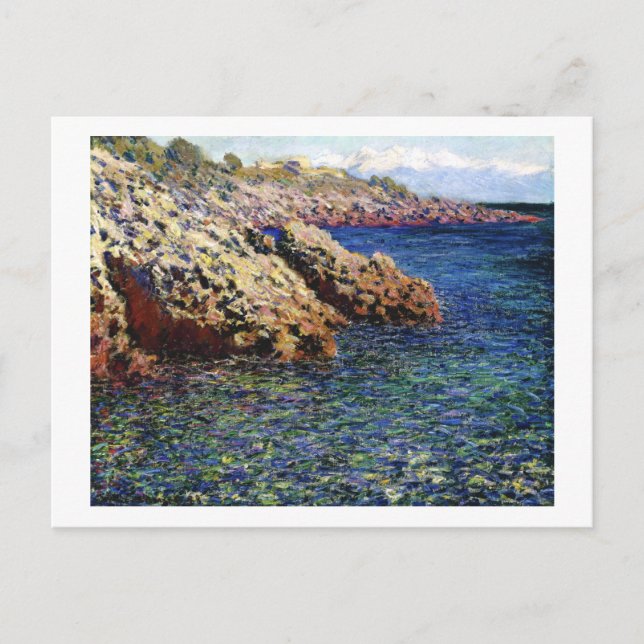 The Mediterranean Sea (Cap d'Antibes), 1888 Postcard (Front)