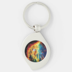 The Medusa Nebula Hubble Outer Space Photo Key Ring
