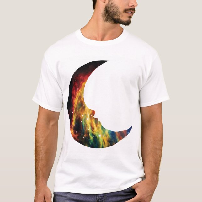 The Medusa Nebula Hubble Outer Space Photo T-Shirt (Front)