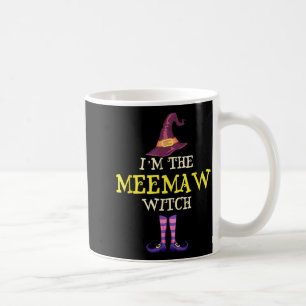 The Meemaw Witch Costume Halloween Funny Witchy Coffee Mug