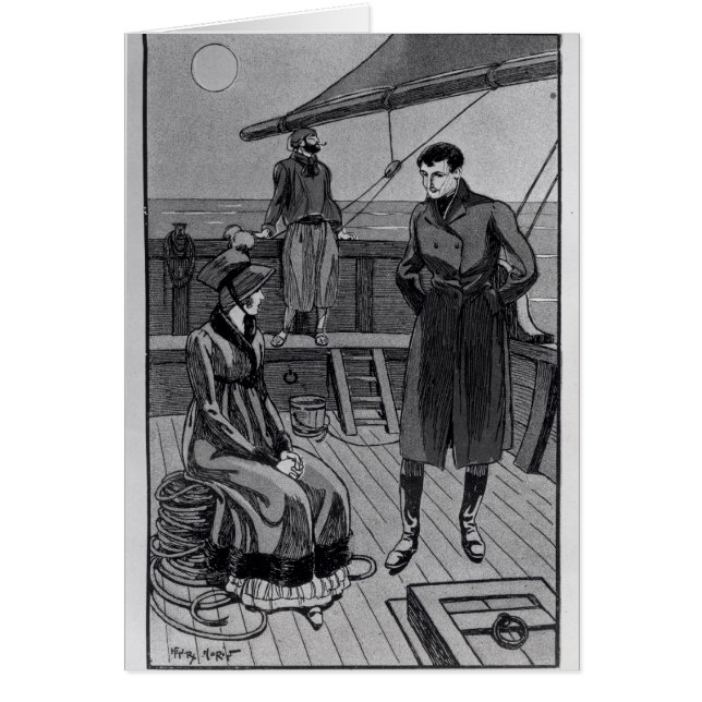 The meeting between Orso and Miss Nevil on (Front)