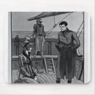 The meeting between Orso and Miss Nevil on Mouse Mat