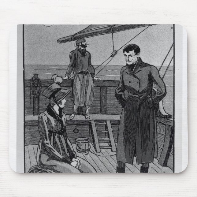 The meeting between Orso and Miss Nevil on Mouse Mat (Front)