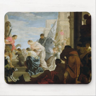 The Meeting of Anthony and Cleopatra, c.1645 Mouse Mat