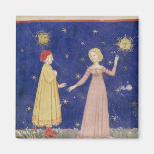 The Meeting of Dante and Beatrice Magnet