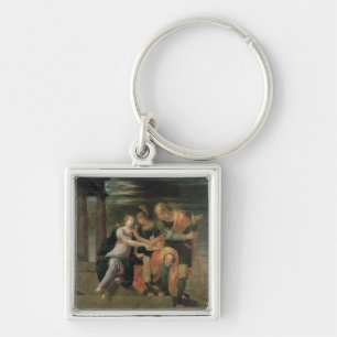 The Meeting of Theagenes and Chariclea Key Ring