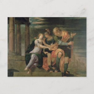 The Meeting of Theagenes and Chariclea Postcard
