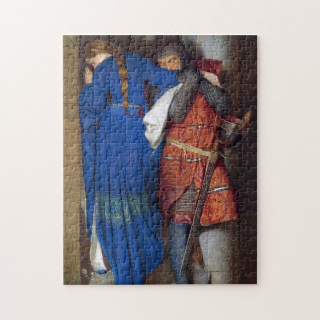 The Meeting on the Turret Stairs by Burton Jigsaw Puzzle (Vertical)