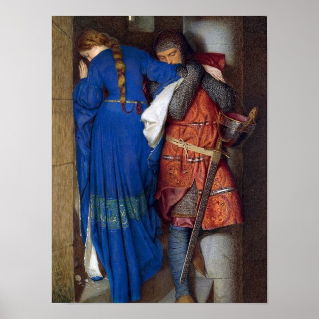 The Meeting on the Turret Stairs by Burton Poster (Front)