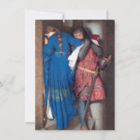 The Meeting on the Turret Stairs (by F.W. Burton)