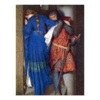The Meeting on the Turret Stairs by F. W. Burton