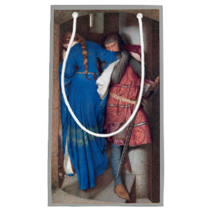 The Meeting on the Turret Stairs (by F.W. Burton) Small Gift Bag