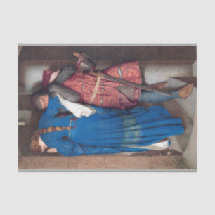 The Meeting on the Turret Stairs (by F.W. Burton) Tissue Paper