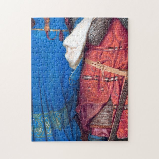 The Meeting Turret Stairs Painting Frederic Burton Jigsaw Puzzle (Vertical)