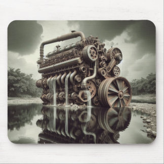 The Melancholy Engine Mouse Mat