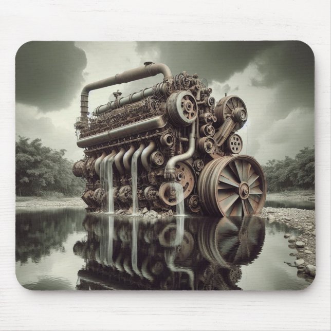 The Melancholy Engine Mouse Mat (Front)