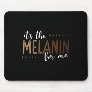 The Melanin For Me African American Black History Mouse Mat