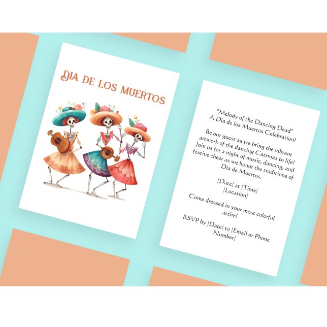 The Melody of the Dancing Dead, custom Invitation (Creator Uploaded)