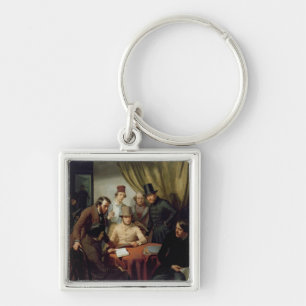 The Members of the Hamburg Artist's Club, 1840 2 Key Ring