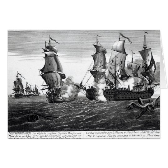 The Memorable Combat Between Captain Pearson Card