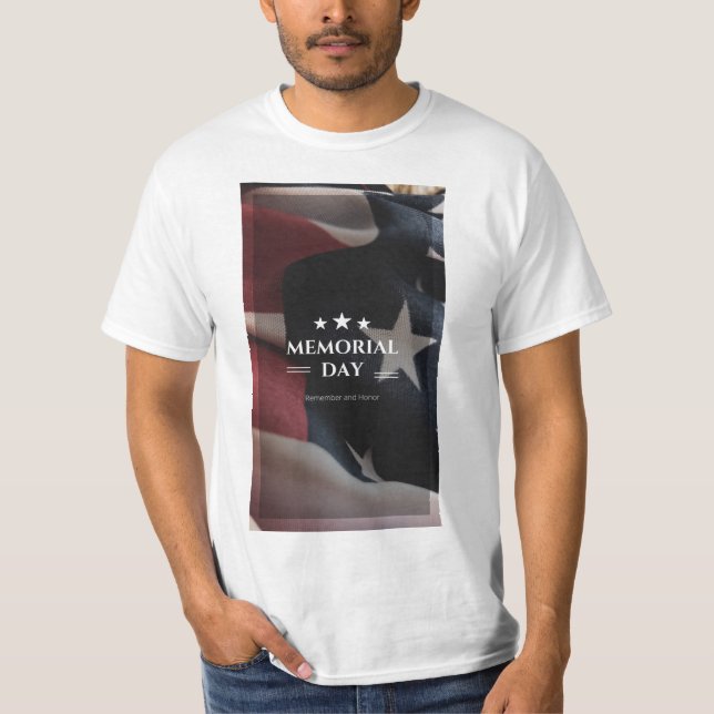 The memorial day design  T-Shirt (Front)
