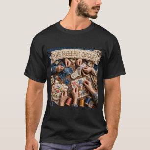 The Mending Circle – Vintage Embroidery Visible Me T-Shirt