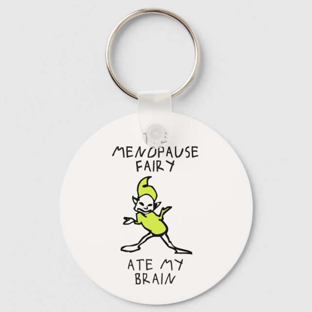 The Menopause Fairy Key Ring (Front)