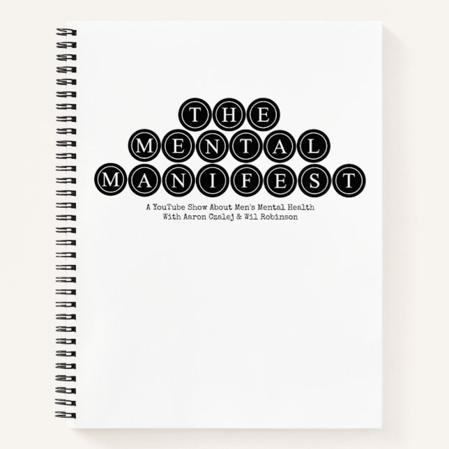 The Mental Manifest Notebook (Front)