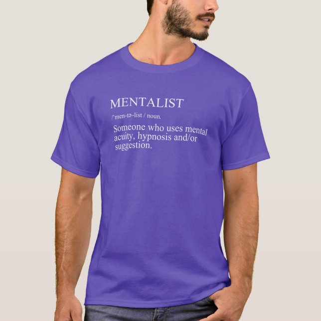 The Mentalist Definition T-Shirt (Front)