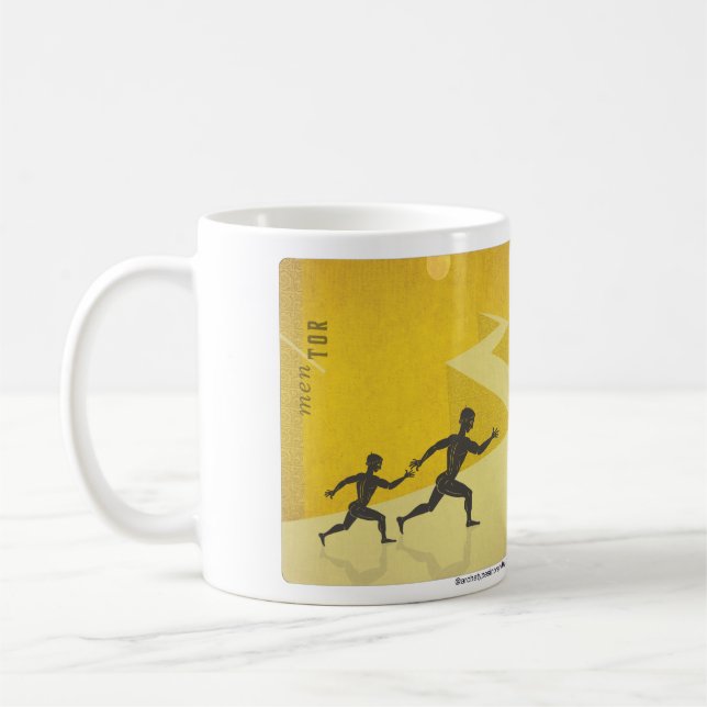 The Mentor Archetype Classic White Mug (Left)