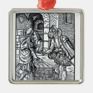 The Merchant, published by Hartman Schopper Metal Tree Decoration