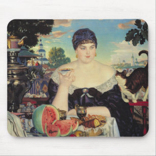 The Merchant's Wife at Tea, 1918 Mouse Mat
