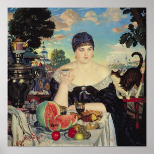 The Merchant's Wife at Tea, 1918 Poster